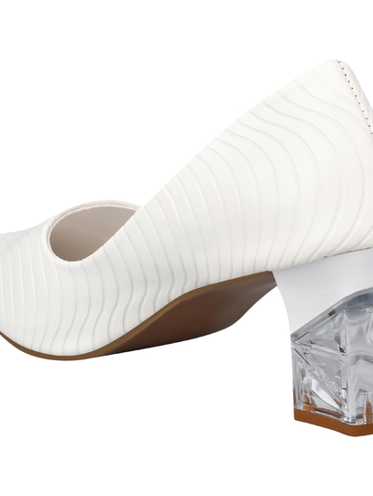 Grace II TWP SHORR Block White Heel