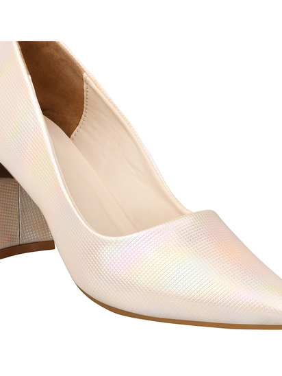 Elegante II TWP SHORR Block White Heel