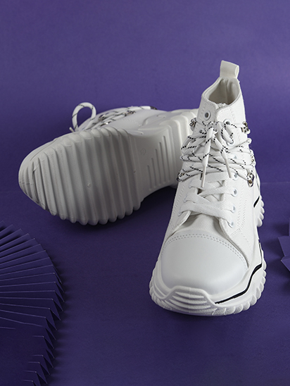 80’s HipHop || TWP X Selfie White Sneakers
