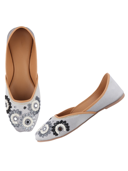 Shimmer Steps II TWP Grey Juttis