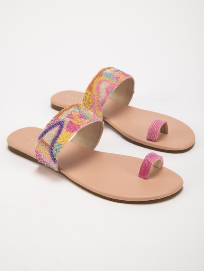 Rainbow fusion II TWP Pink Flat