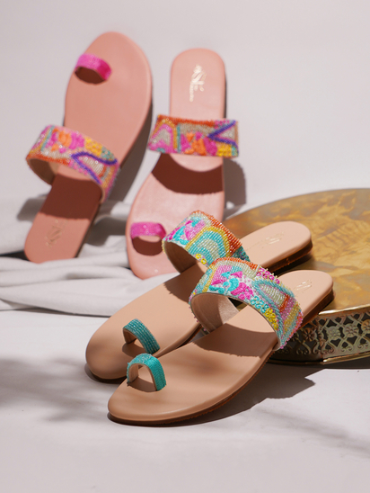 Rainbow fusion II TWP Pink Flat
