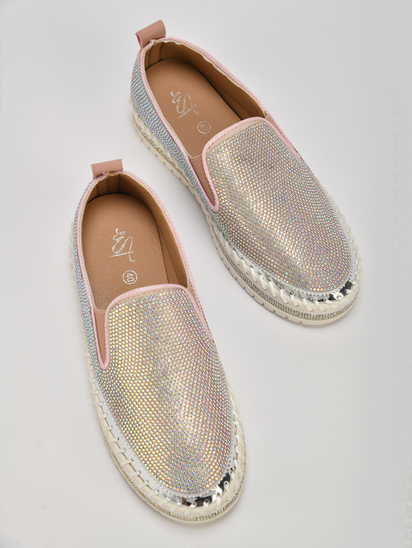 Shimmer Me Up II TWP Rosegold Loafers