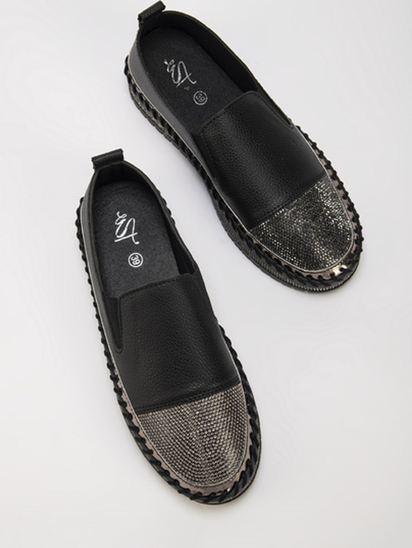 Twinkle Toes II TWP Black Loafers