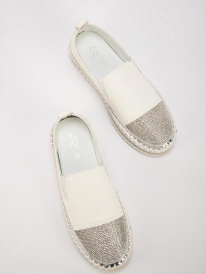 Twinkle Toes II TWP White Loafers