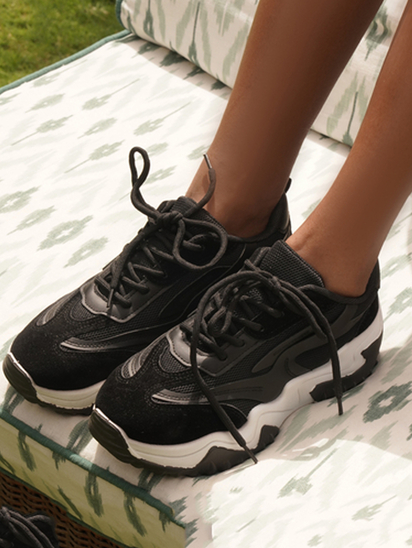Trippy Strokes II TWP White Black Sneakers