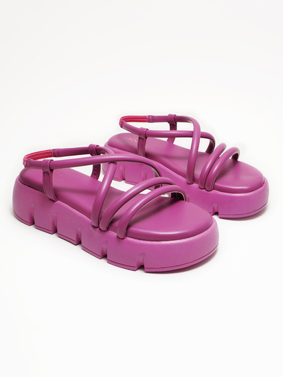 StrappyTwist II TWP Pink Platform Sandal