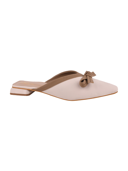 Pointed Perfection  II TWP Cream Mules