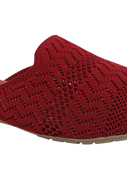 Espadrille Frontfoot Close Red Mules