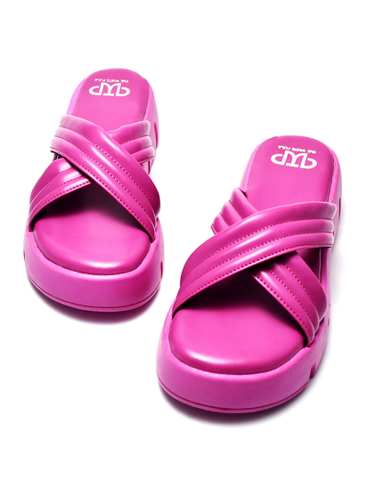 Cross Tango II TWP Pink Platform Sandal