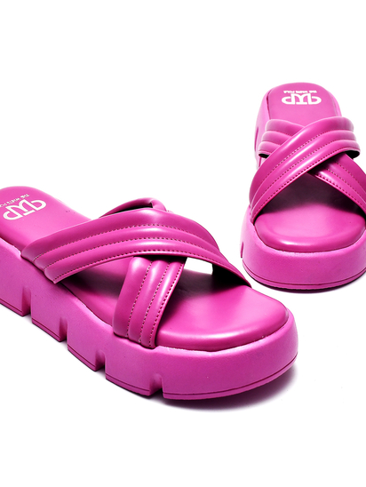 Cross Tango II TWP Pink Platform Sandal