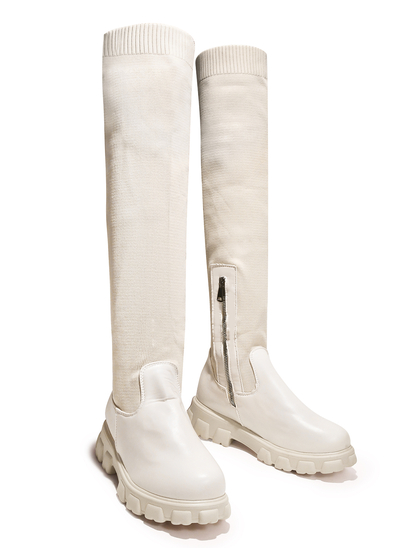 Eva II TWP White Boots