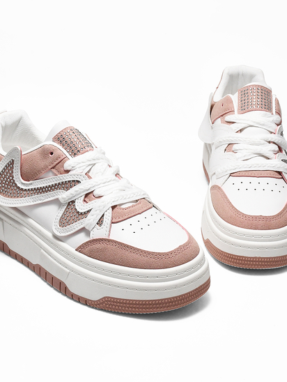 Apricot  II TWP Pink Sneakers