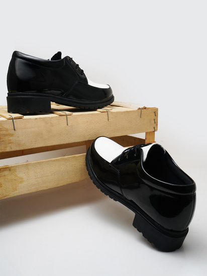 Chessmate || TWP Black Oxford Shoes