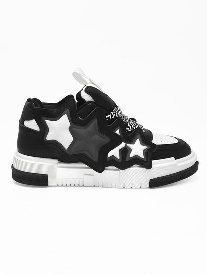 Astron II TWP White Black Sneakers