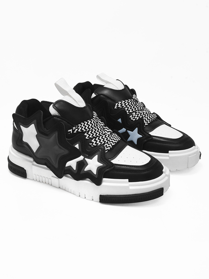 Astron II TWP White Black Sneakers