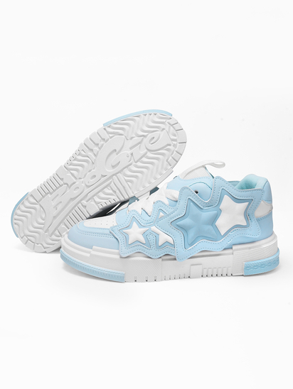 Astron II TWP White Blue Sneakers