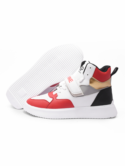 Wild Divine II TWP White Red Sneakers