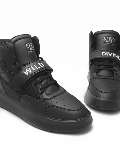 Wild Divine II TWP Black Sneakers