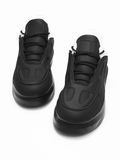 Tokyo II TWP Black Sneakers