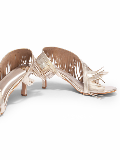 Aperol || TWP Golden Pencil Heels