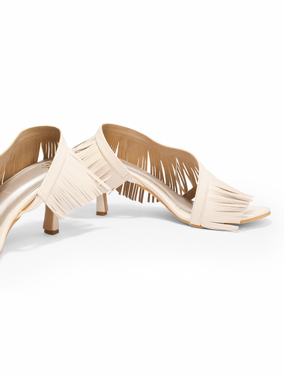 Aperol || TWP Cream Pencil Heels