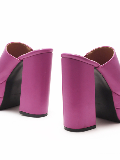 Lucy II TWP Block Pink Heel