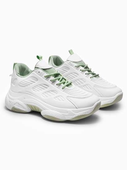 Snowdrift II TWP White Green Sneakers