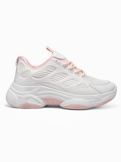 Snowdrift II TWP White Pink Sneakers