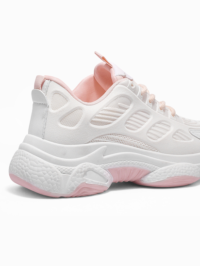 Snowdrift II TWP White Pink Sneakers