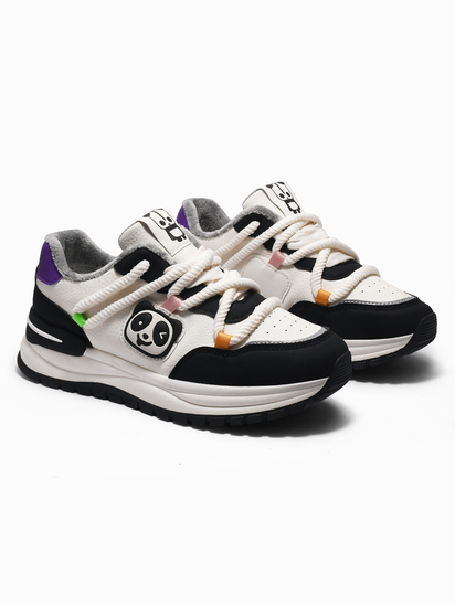 Panda walkers II TWP Black Sneakers