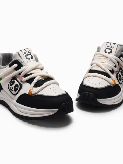 Panda walkers II TWP Black Sneakers