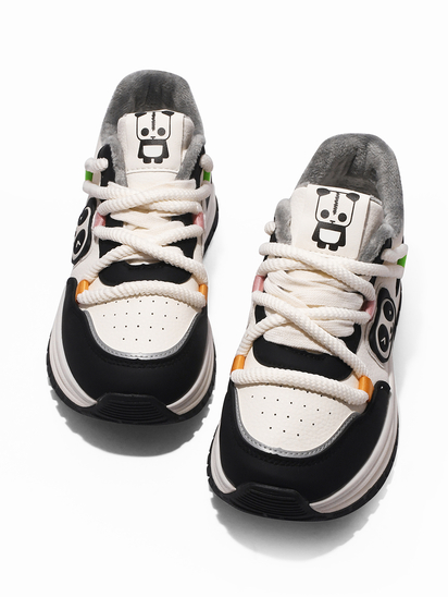 Panda walkers II TWP Black Sneakers