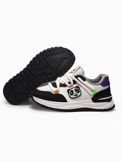 Panda walkers II TWP Black Sneakers