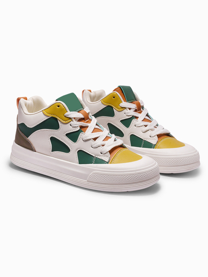 Clara II TWP Green Sneakers