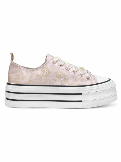 Cosmo canvas II TWP Pink Sneakers