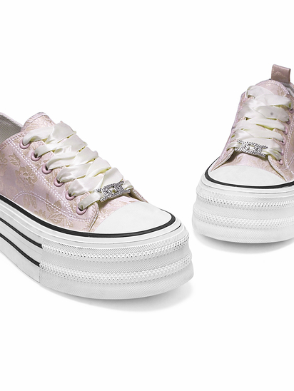 Cosmo canvas II TWP Pink Sneakers