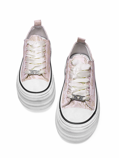 Cosmo canvas II TWP Pink Sneakers