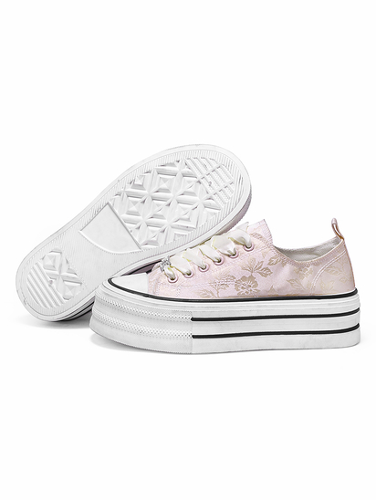 Cosmo canvas II TWP Pink Sneakers