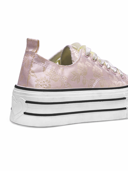 Cosmo canvas II TWP Pink Sneakers