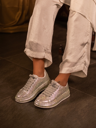 Stardust II TWP Silver Sneakers