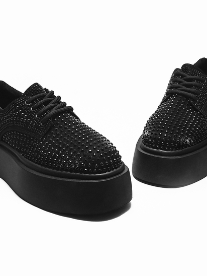 Bling empire ll II TWP Black Sneakers