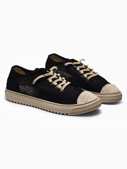 Zenith II TWP Black Sneakers