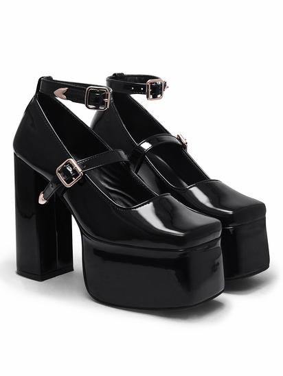 Midnight Stride II TWP Block Black Heel