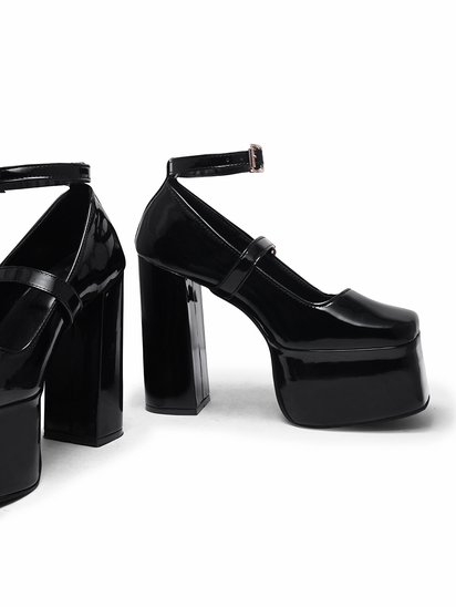 Midnight Stride II TWP Block Black Heel