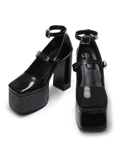 Midnight Stride II TWP Block Black Heel