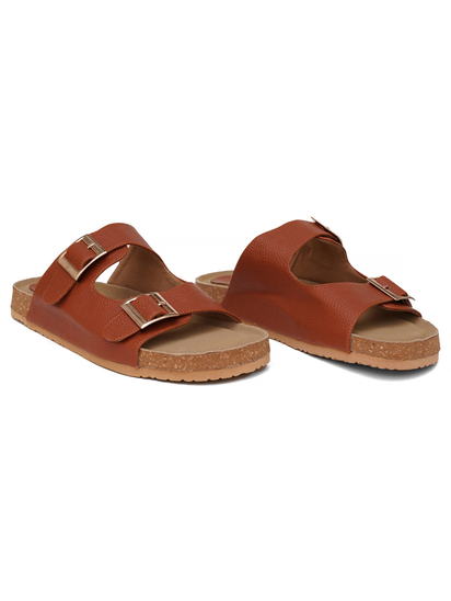 Urban Luxe II TWP Tan Platform Sandal