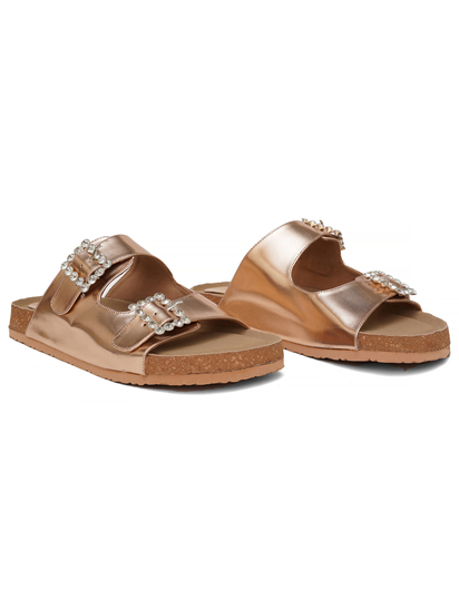 Celestial Pearl II TWP Copper Platform Sandal