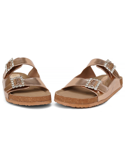 Celestial Pearl II TWP Copper Platform Sandal