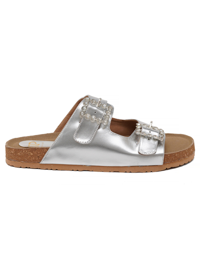 Celestial Pearl II TWP Silver Platform Sandal